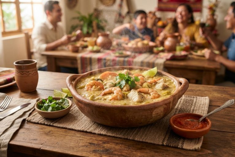 El sabor del feriado: una cazuela de verde que reúne a Ecuador alrededor de la mesa